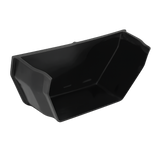 Aquaflow Anthracite Grey Square Guttering Internal Stop-end - 114mm