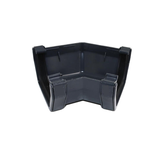 Aquaflow Anthracite Grey Square Guttering 135° Angle - 114mm