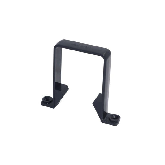 Aquaflow Anthracite Grey Square Guttering Downpipe Clip - 114mm