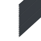 Anthracite Grey Woodgrain Hollow Soffit Board - Length 5m x Width 300mm