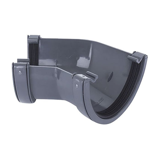 Aquaflow Anthracite Grey Deepflow Guttering 135° Angle - 114mm