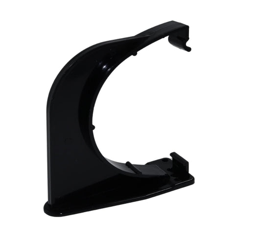 Aquaflow Black Deepflow Guttering Fascia Bracket - 114mm