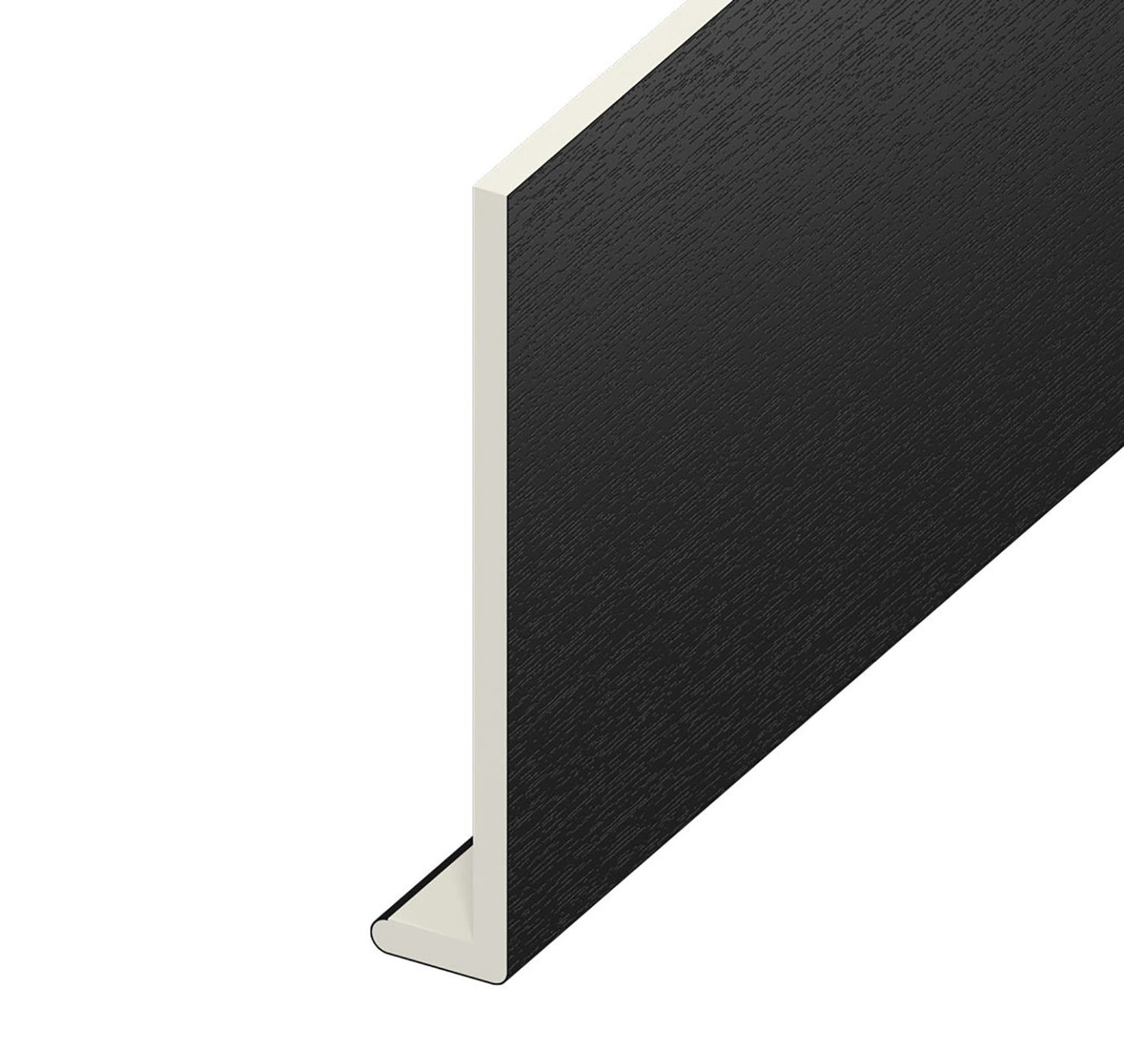 Eurocell uPVC Fascia Capping Board – Black Ash, 5m x 200mm (Standard)