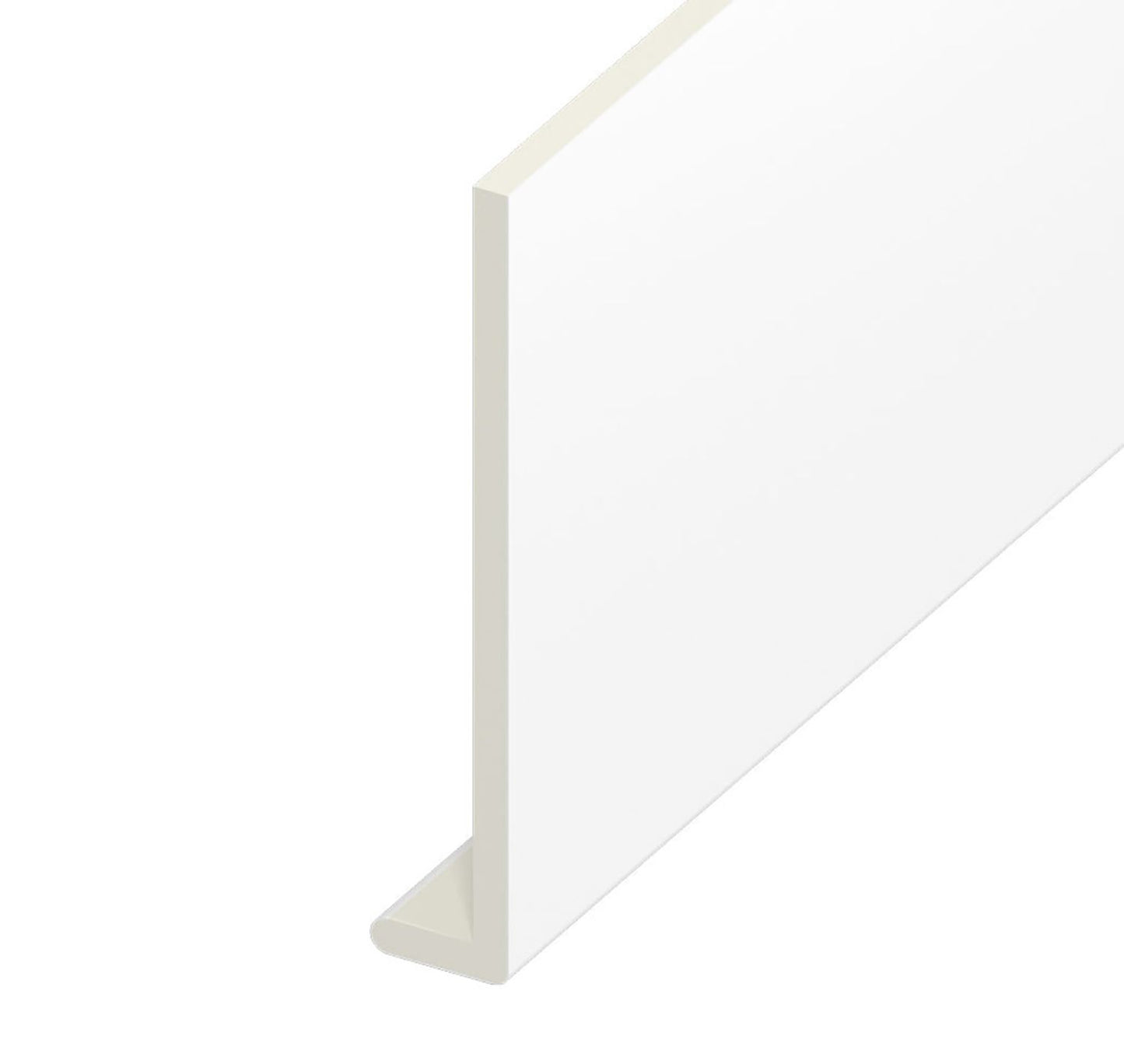 Eurocell uPVC Fascia Capping Board – White, 5m x 250mm (Standard)