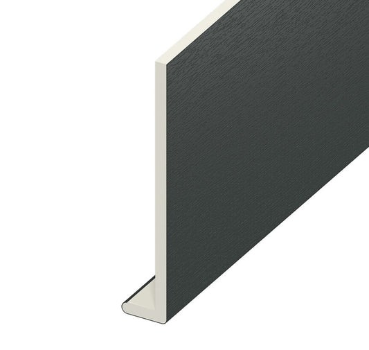 Eurocell uPVC Fascia Capping Board – Anthracite Grey, 5m x 250mm (Standard)