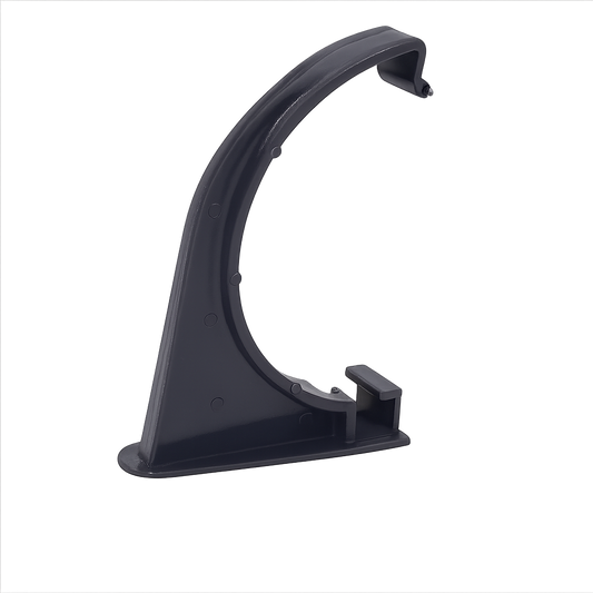 Aquaflow Anthracite Grey Half Round Guttering Fascia Bracket - 112mm