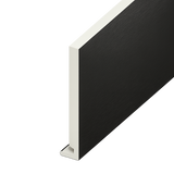 Black Ash Woodgrain Standard Fascia Euroboard - Length 5m x Width 150mm
