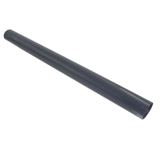 Aquaflow Anthracite Grey Round Guttering Downpipe - 68mm x Length 2.5m