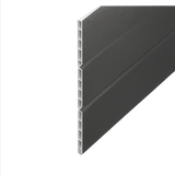 Anthracite Grey Woodgrain Hollow Soffit Board - Length 5m x Width 100mm