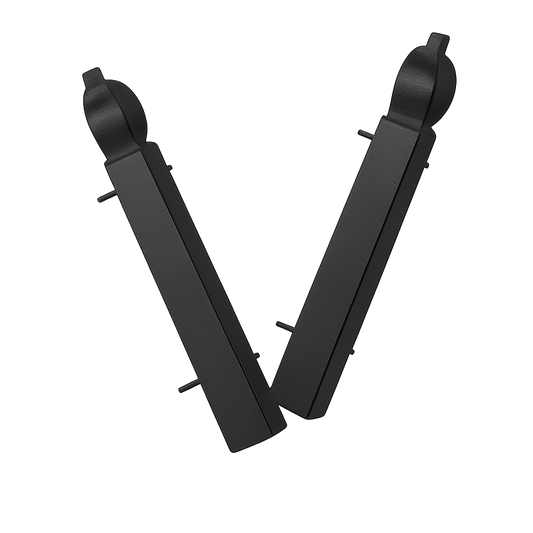 Anthracite Grey Skirting Board Ogee External Corners Pack of 2 - 100mm