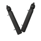 Anthracite Grey Skirting Board Ogee External Corners Pack of 2 - 150mm