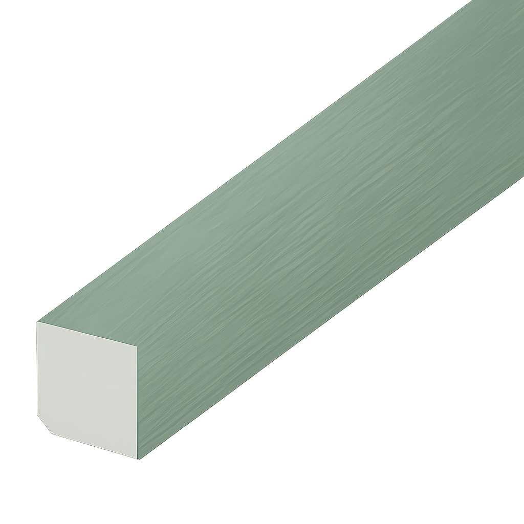 Chartwell Green Woodgrain Square Finishing Trim - Length 5m x Width 20mm