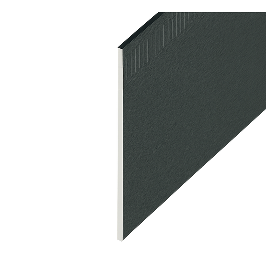 Anthracite Grey Woodgrain 10mm Airspace Eurosoffit Board - Length 5m x Width 200mm