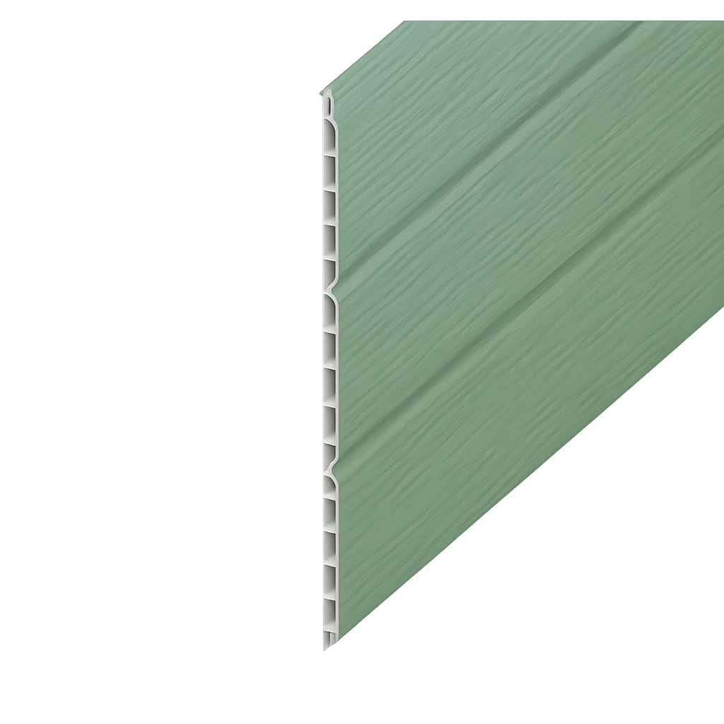 Chartwell Green Woodgrain Hollow Soffit Board - Length 5m x Width 300mm