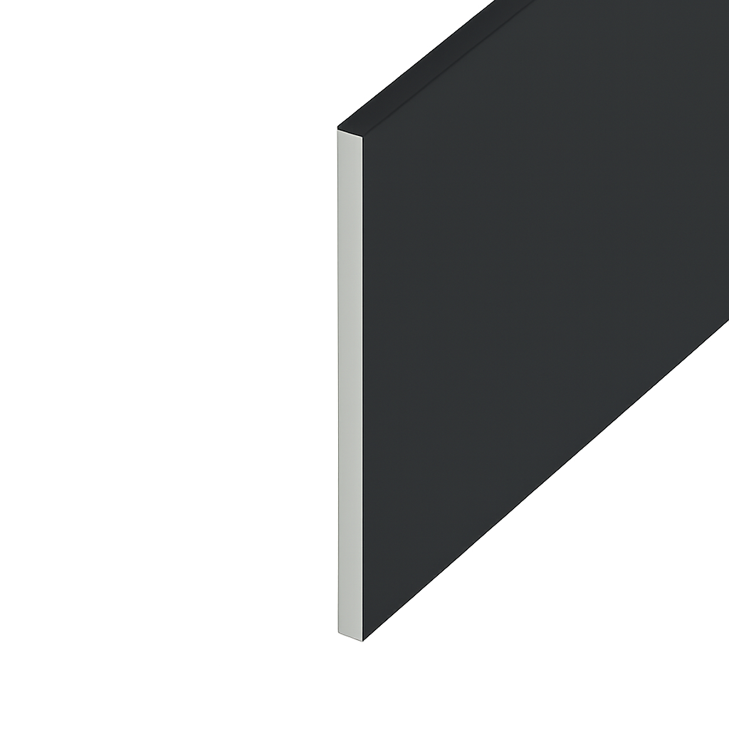 Anthracite Grey Smooth Utility Board - Length 5m x Width 100mm