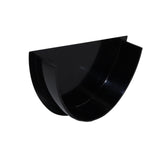 Aquaflow Black Deepflow Guttering Internal Stop-end - 114mm