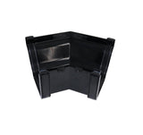 Aquaflow Black Ogee Guttering 135° External Angle - 135mm