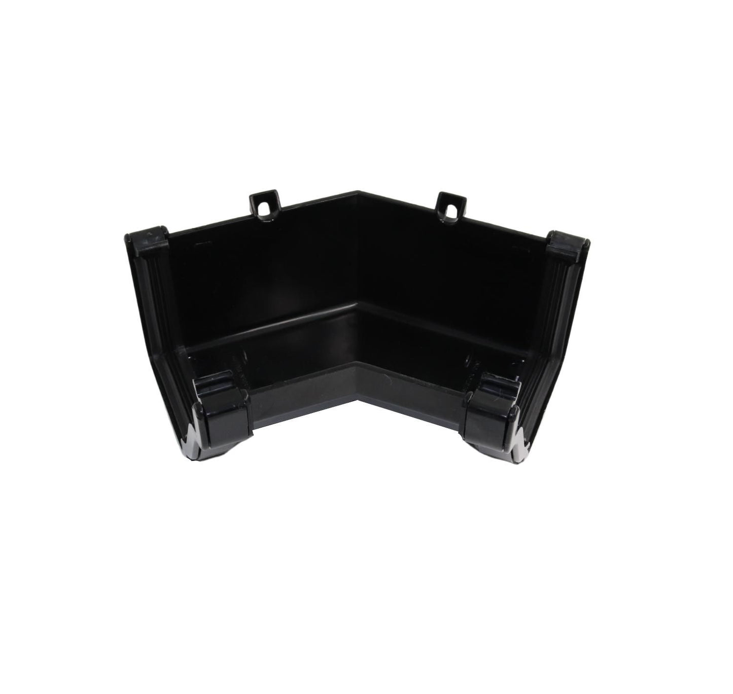 Aquaflow Black Ogee Guttering 135° Internal Angle - 135mm