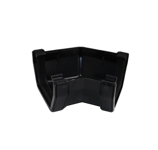 Aquaflow Black Square Guttering 135° Angle - 114mm