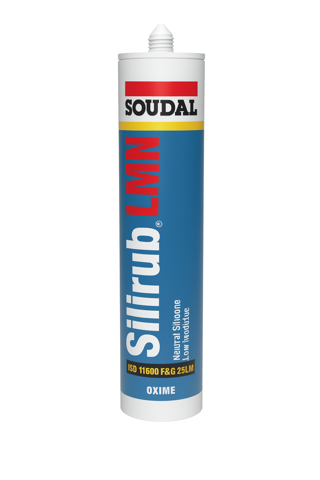 Clear Silirub LMN Silicone Sealant - 300ml