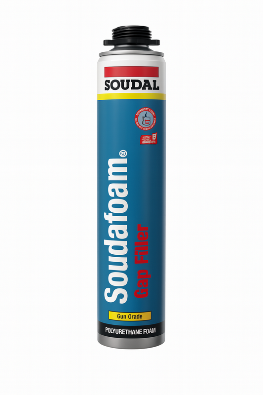 Soudal Expanding Foam Gap Filler - Gun grade 750ml
