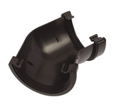 Aquaflow Black Deepflow Guttering 135° Angle - 114mm