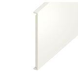White Ash Woodgrain Double Edged Fascia Board - Length 5m x Width 350mm