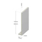 Eurocell uPVC Fascia Capping Board – White, 5m x 150mm (Standard)