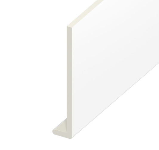 Eurocell uPVC Fascia Capping Board – White, 5m x 225mm (Standard)