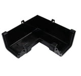 Aquaflow Black Ogee Guttering 90° Internal Angle - 135mm