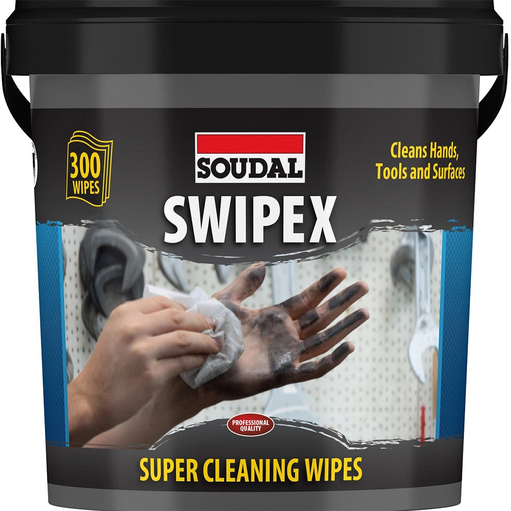 Soudal Swipex Wipes - Bucket of 300