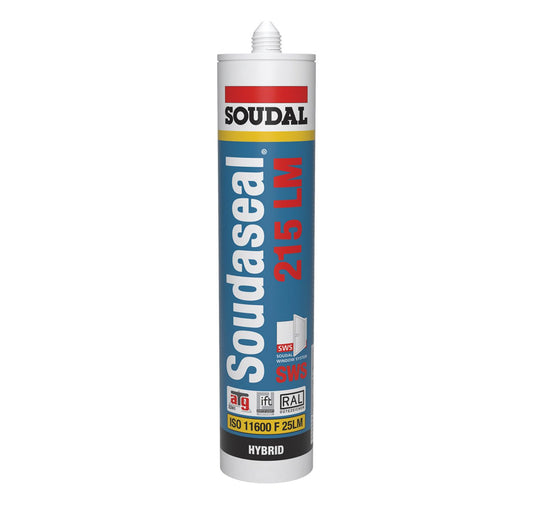 Soudal Grey Soudaseal Hybrid Polymer Self-Levelling Sealant - 290ml