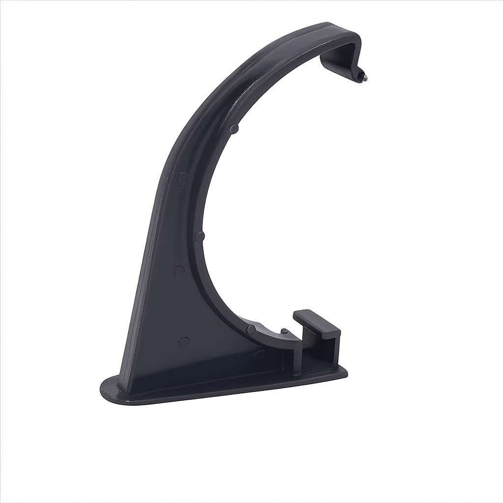 Aquaflow Anthracite Grey Half Round Guttering Fascia Bracket - 112mm