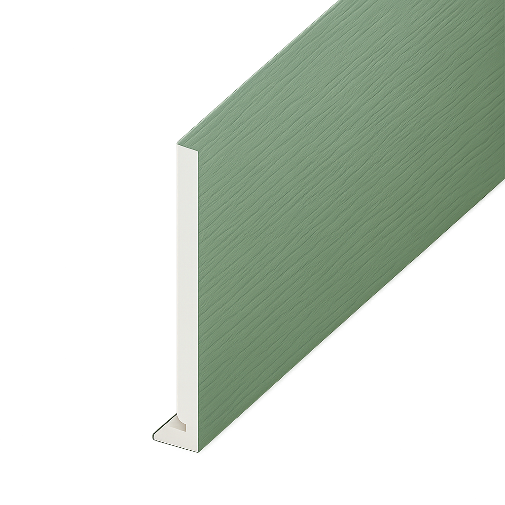 Chartwell Green Woodgrain Standard Fascia Euroboard - Length 5m x Width 250mm