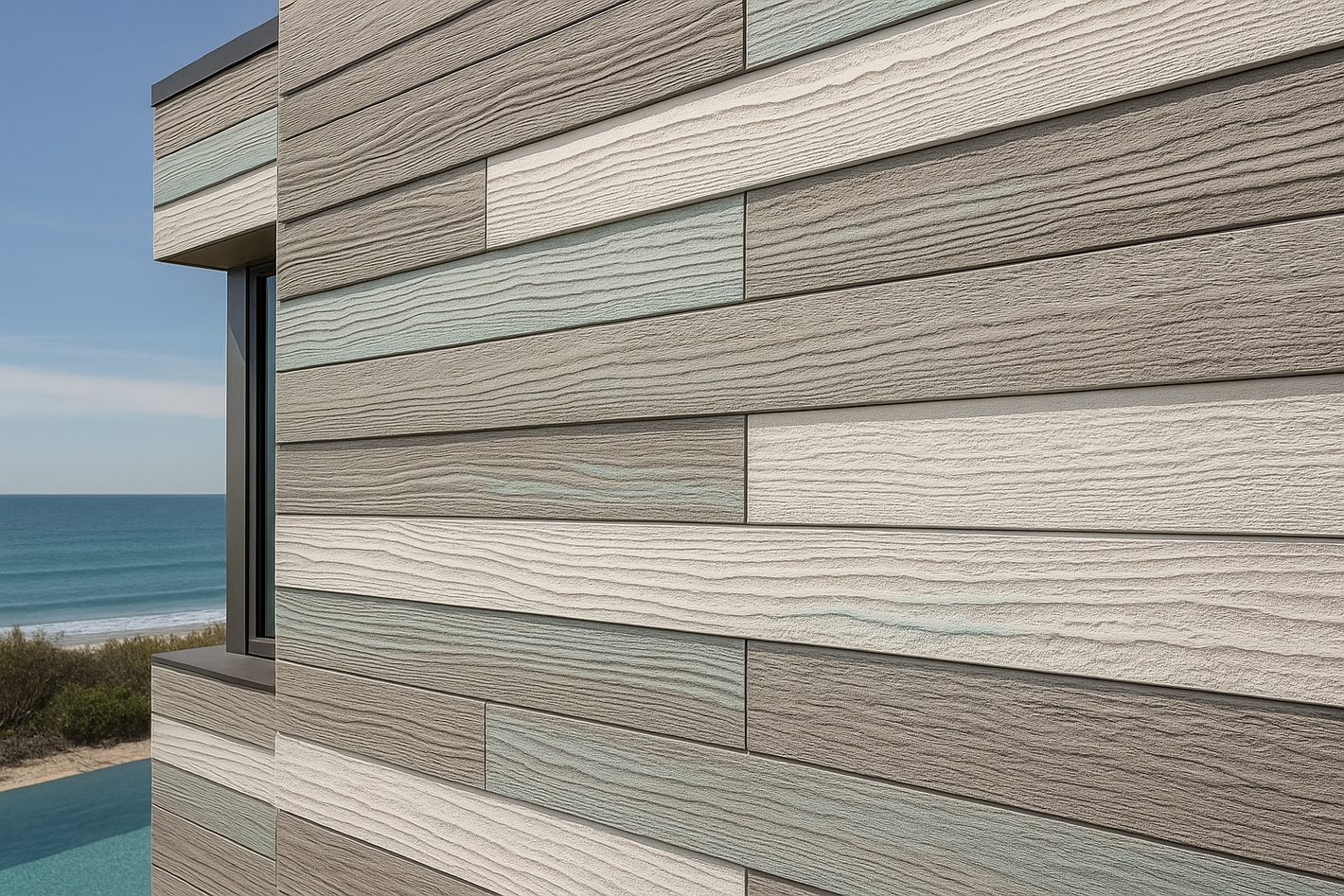 Coastline cladding