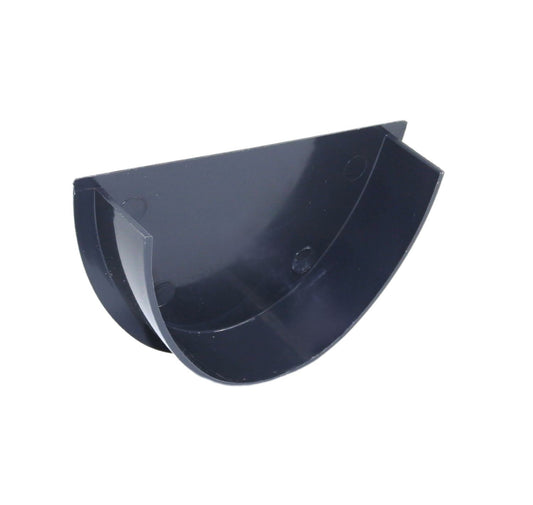 Aquaflow Anthracite Grey Deepflow Guttering Internal Stop-end - 114mm