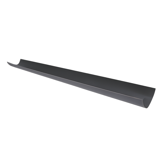 Aquaflow Anthracite Grey Half Round Gutter - 112mm x Length 4m