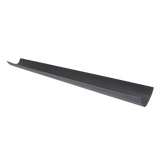 Aquaflow Anthracite Grey Half Round Gutter - 112mm x Length 4m